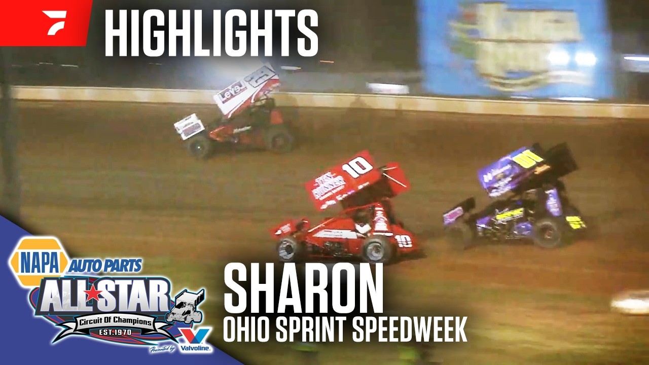 Ohio Sprint Speedweek | All Star Circuit of Champions at Sharon Speedway 6/13/26 | Highlights