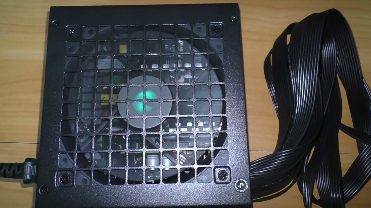 Блок питания DEEPCOOL PK550D включение