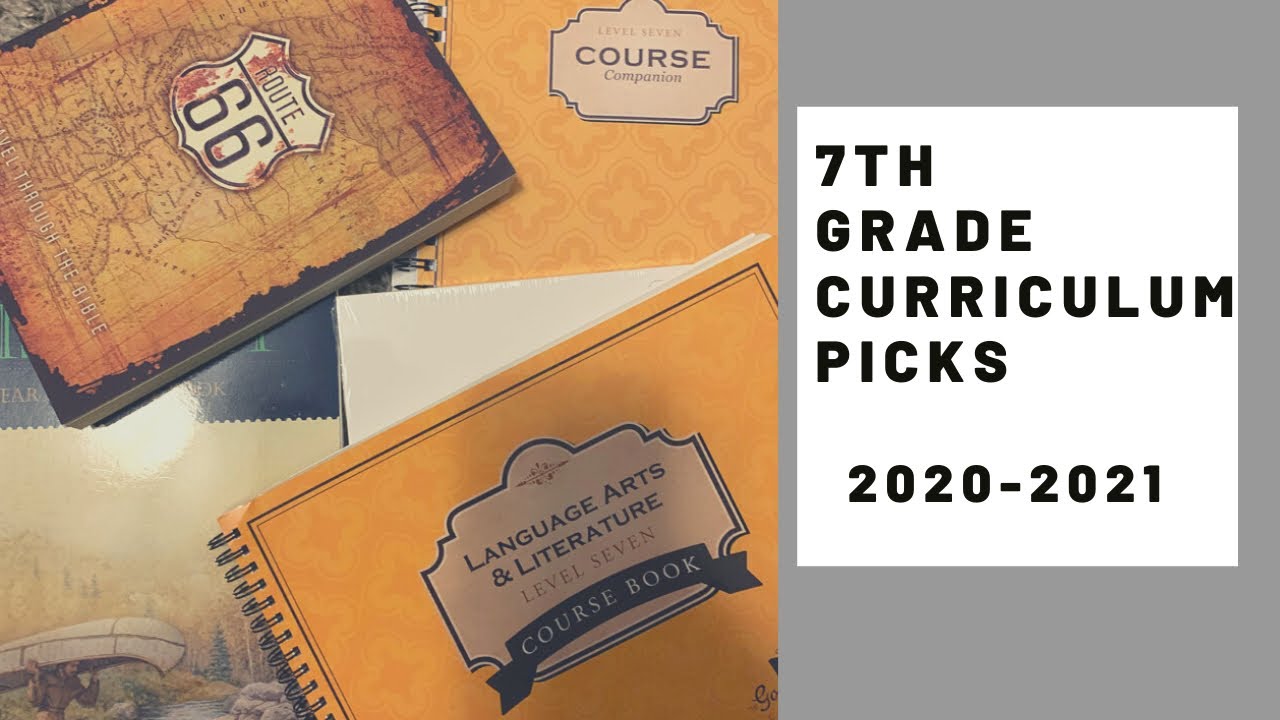 7TH GRADE HOMESCHOOL CURRICULUM CHOICES||WHAT WILL WE BE USING?||2020-2021