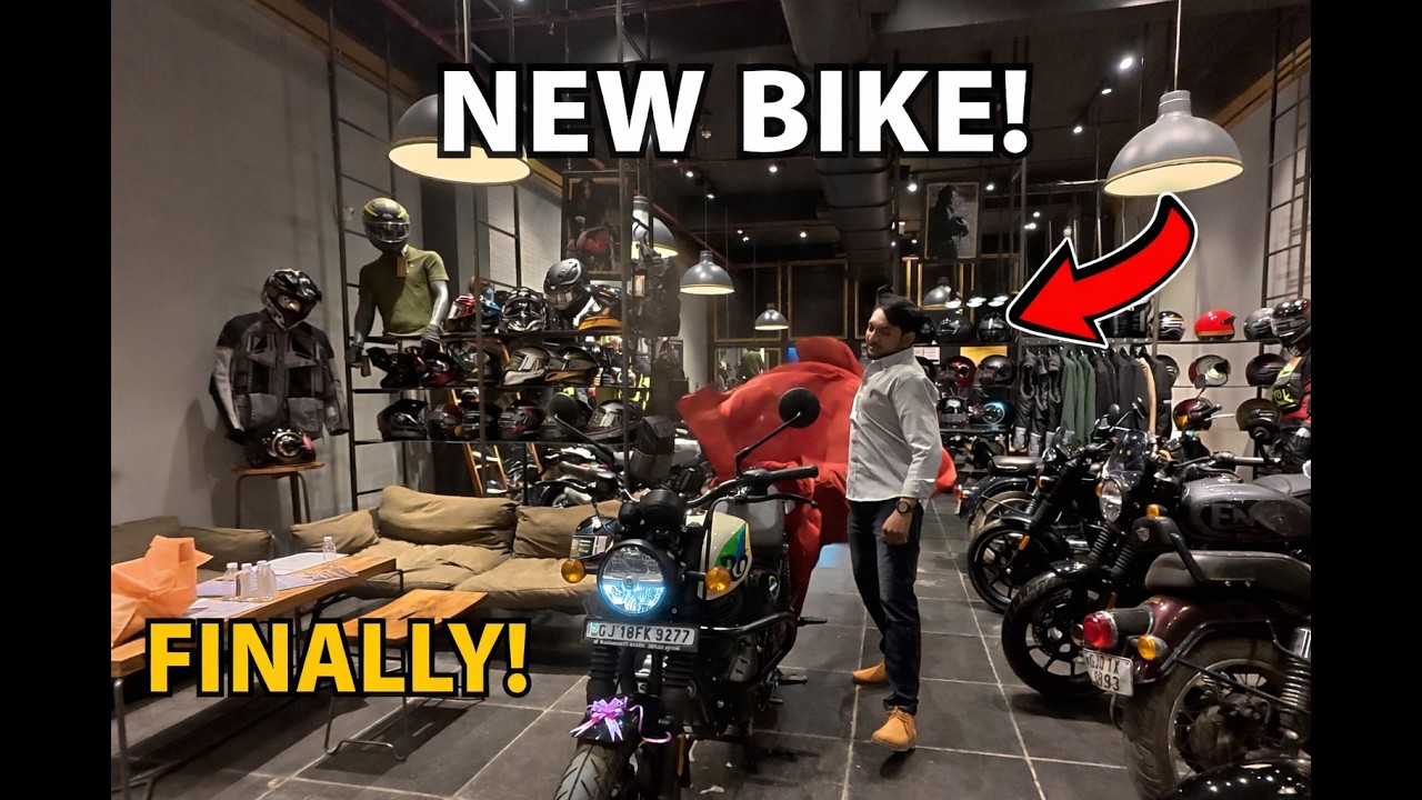 Hunter 350 FINALLY ! Welcome TO Home  🏍️🔥 | ISTEW VLOG |