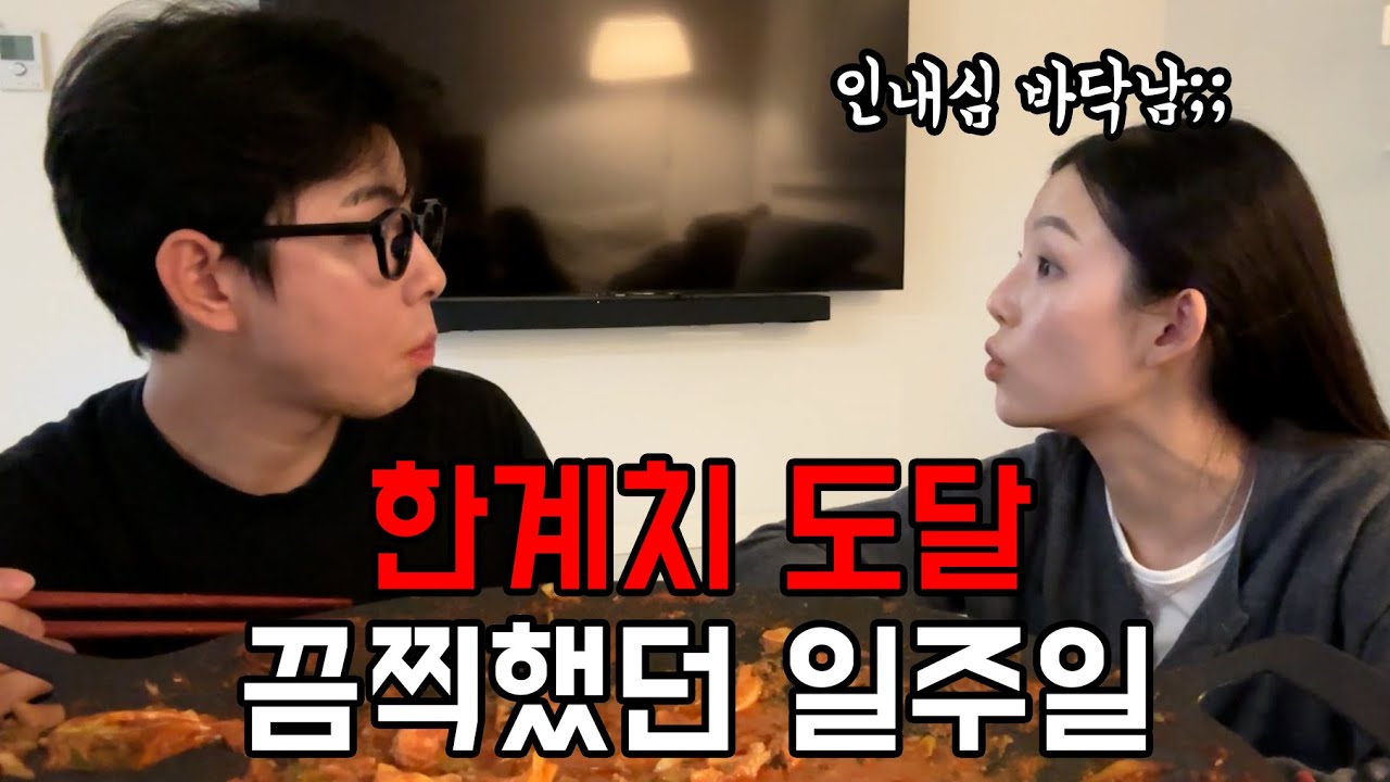미칠노릇...먹방브이로그(코스트코 낙곱새,황제버섯,호텔더일마,브런치,수프,인디안커리,팔도도시락,난,베트남쌀국수,낙지젓비빔밥,열칼제비,쥐포)