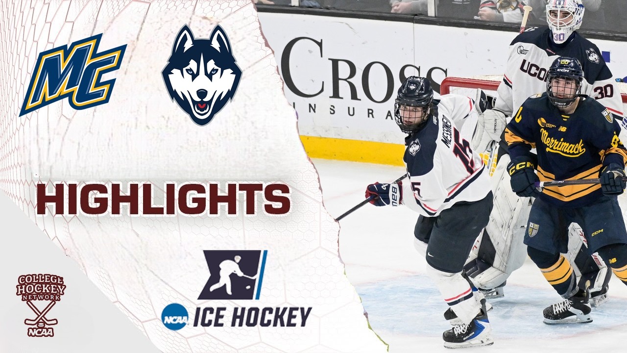 Merrimack vs UConn | Hockey East Championship Final Highlights | March 21, 2026
