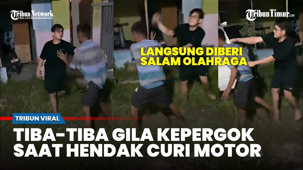 Pelaku Tiba-tiba Ngaku Gila saat Kepergok Pemilik Toko Hendak Mencuri Motor