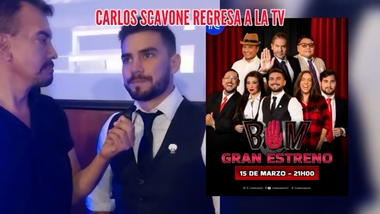 BUENOS MUCHACHOS ESTRENO Carlos Scavone regresó a la TV con Pinoargotty
