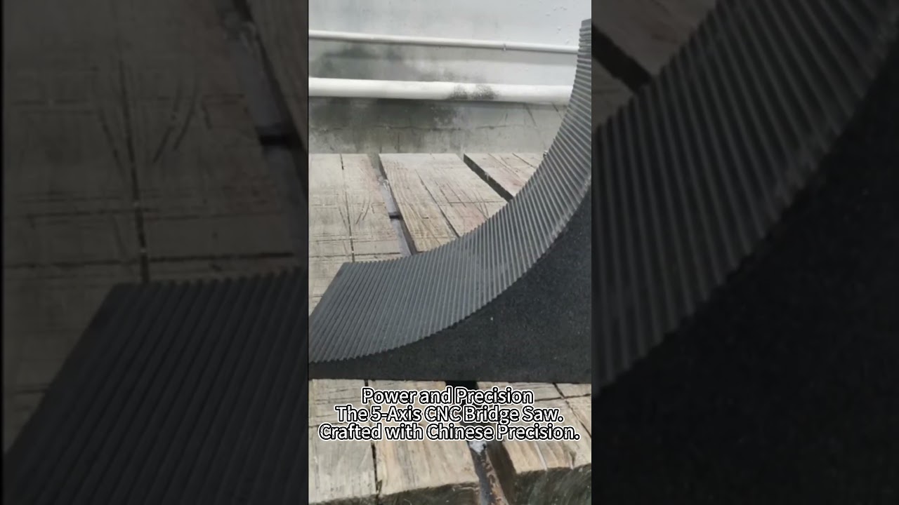 5-Axis CNC Bridge Saw | Power, Precision, and the Art of Stone Cutting