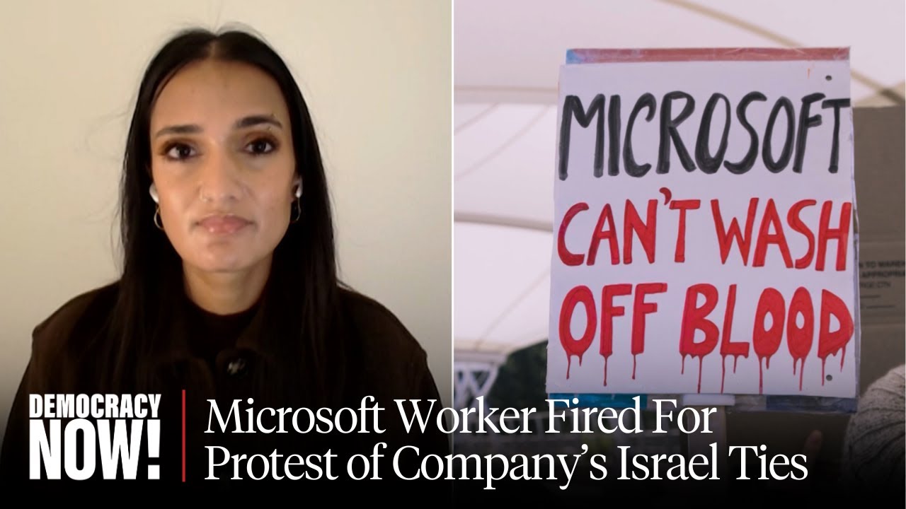 Microsoft Worker Fired for Israel Protest: 