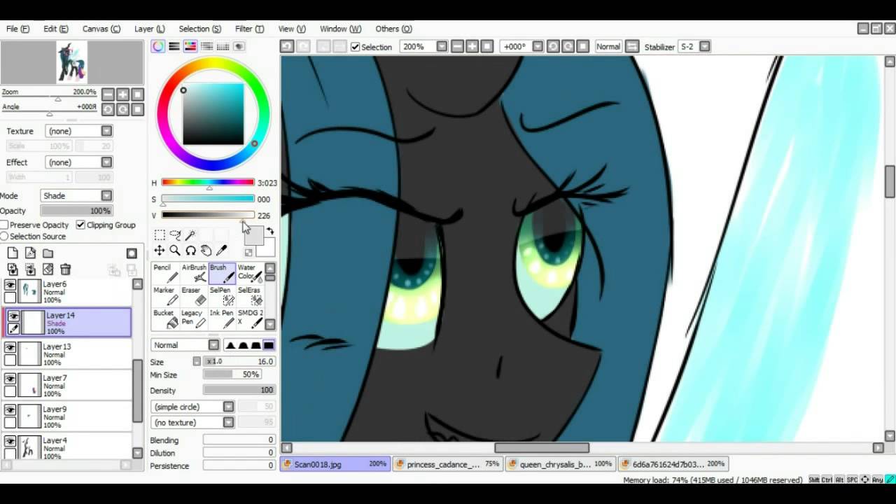[SpeedPaint] Queen Chrysalis