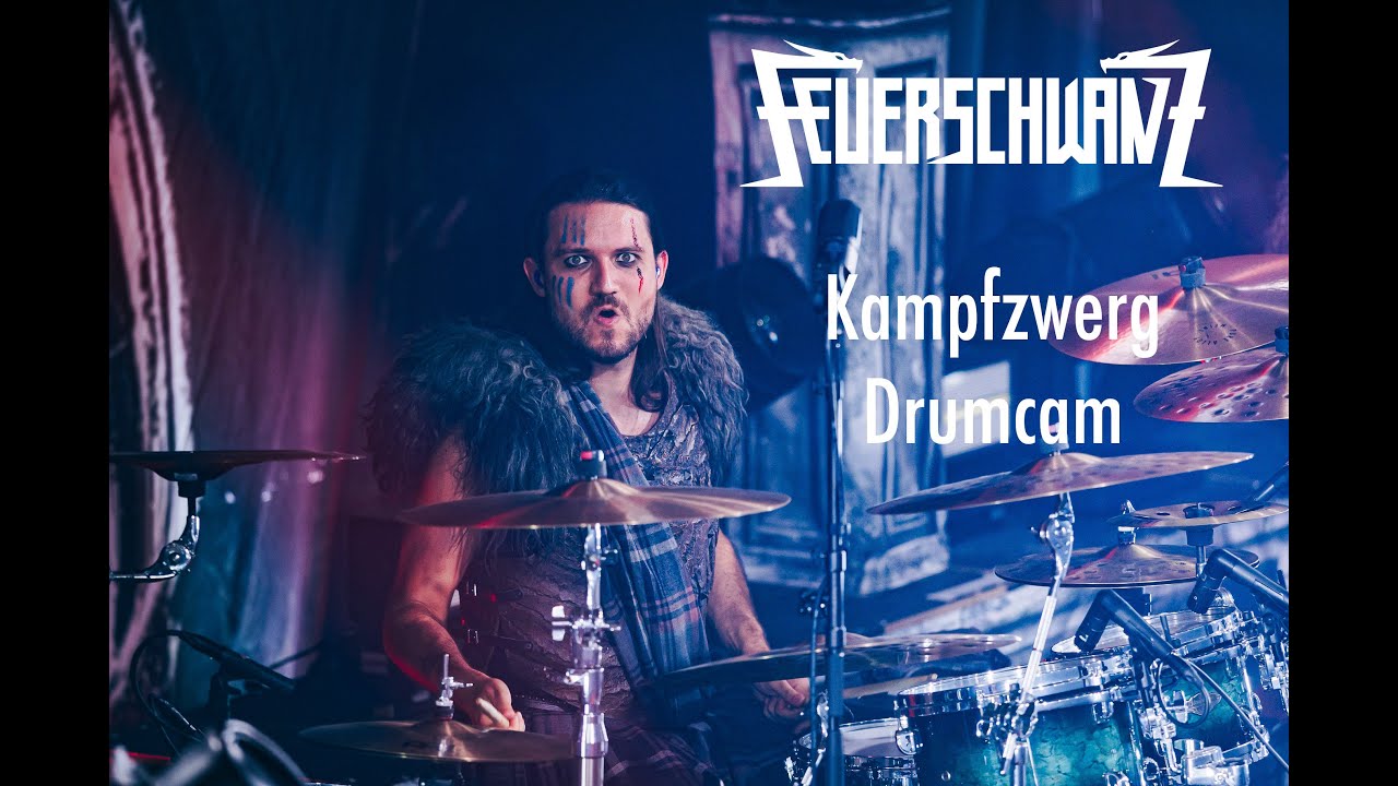Kampfzwerg - Feuerschwanz Drumcam