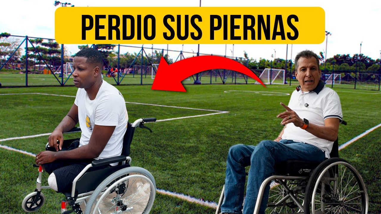 Era Futbolista pero perdió sus piernas y quedo en Silla de Ruedas🧑‍🦽🥺