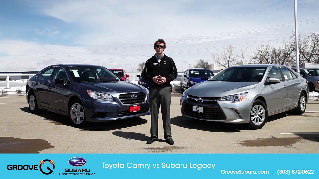 Toyota Camry Vs Subaru Legacy - Which Is Better?