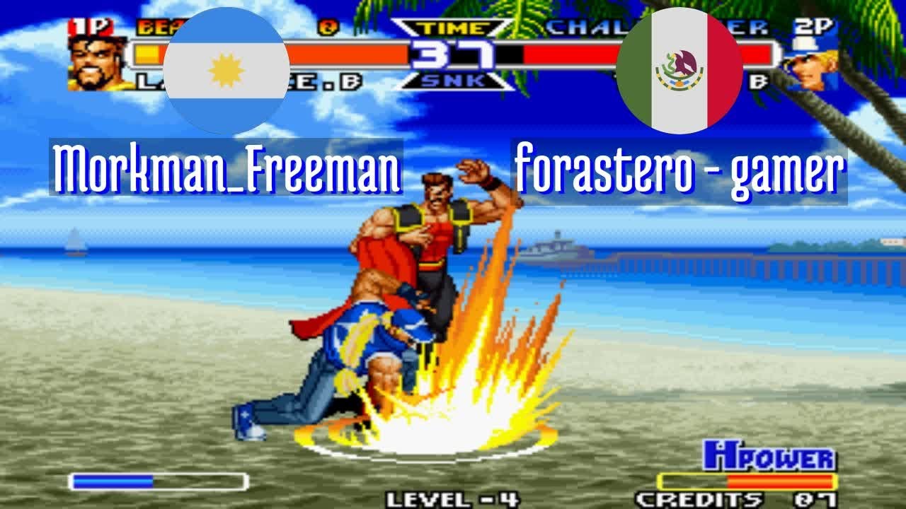 FT3 @rbffspec: Morkman_Freeman (AR) vs forastero - gamer (MX) [Real Bout FFS rbff Fightcade] Jan 9