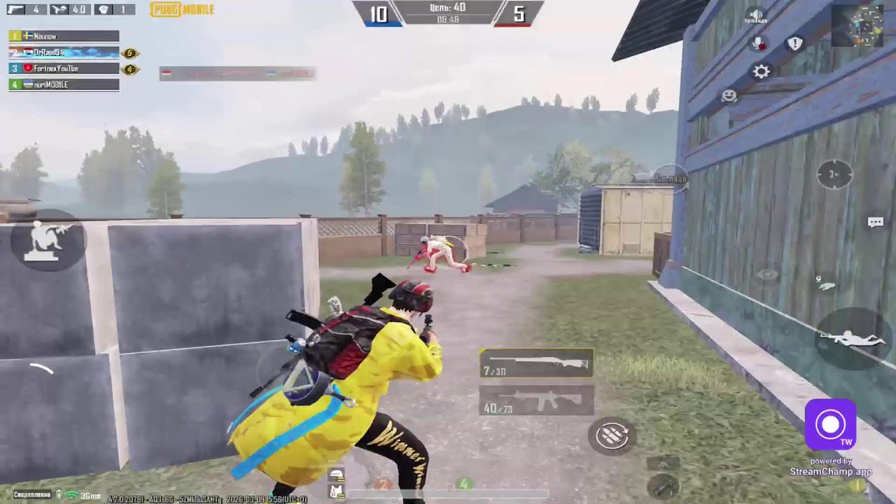 Прямая трансляция пользователя Fortnox PUBG