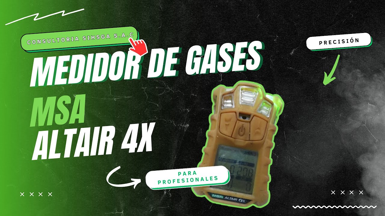 Medidor de gases MSA Altair 4x
