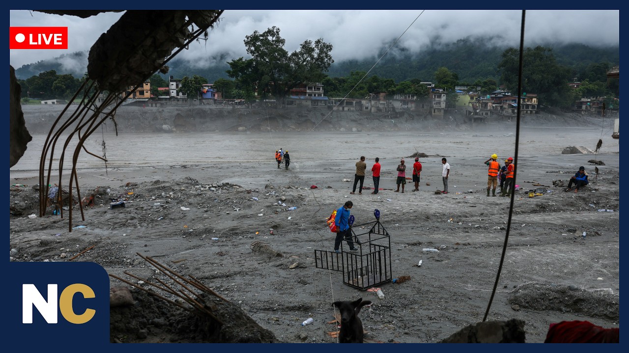 🔴LIVE: NEPAL FLOODS: Bidur Becomes Key Rescue Hub as Helicopters Reach Stranded Survivors | AP1W