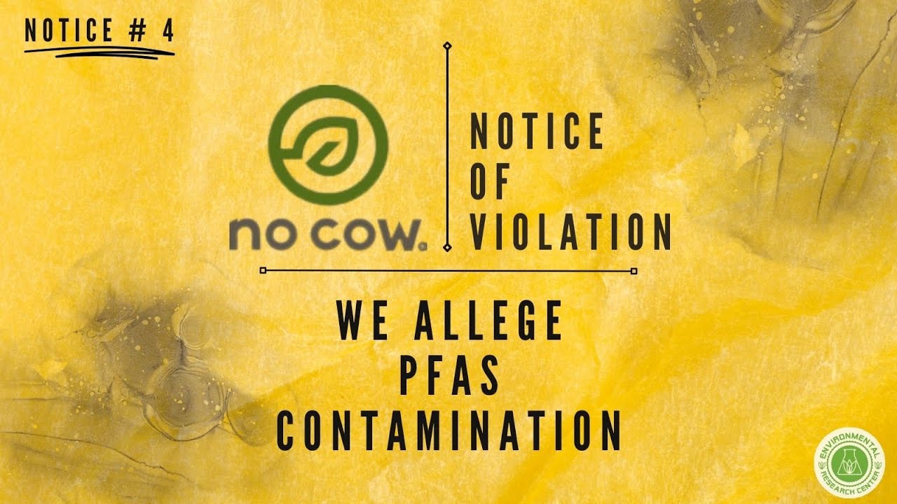 No Cow and Alleged PFOA contamination