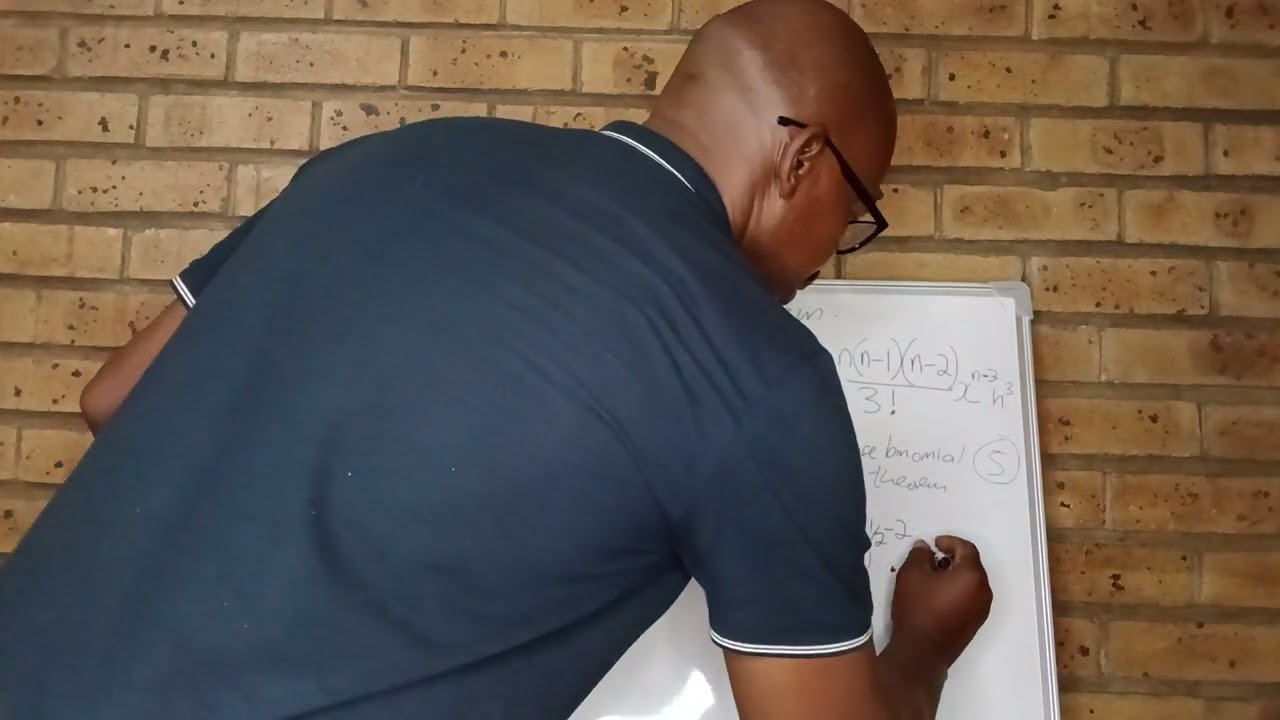 Maths N4 | Binomial theorem 