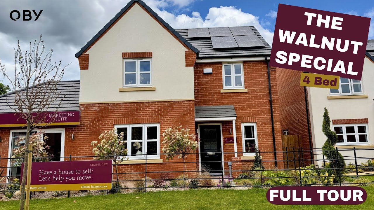 The Walnut Special - 4 Bedroom Home 🏡- Allison Homes Chaple Gate Showhome Full Tour. #realestate