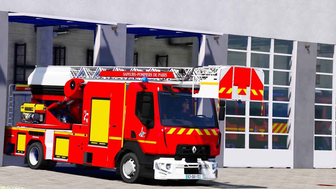[GTA 5] D&Eacute;PART A L'EPAN POUR FEU D'APPARTEMENT | POMPIERS DE PARIS #73