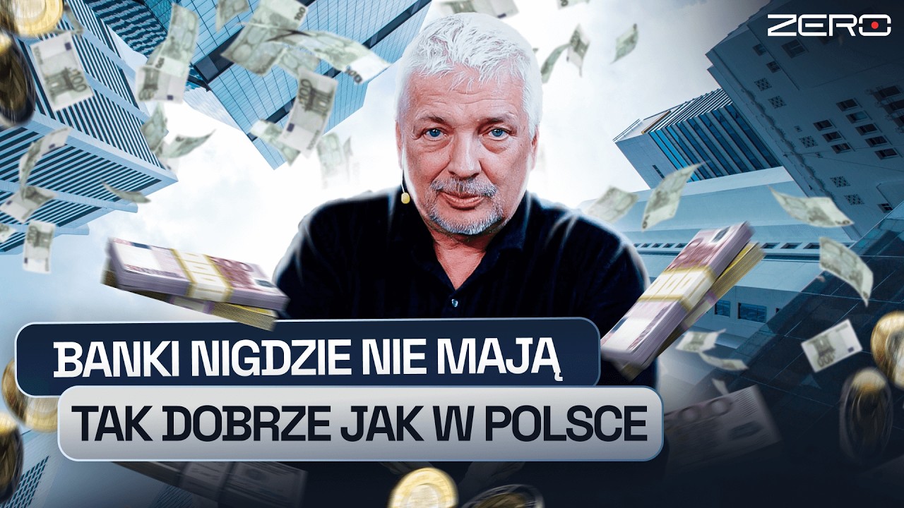 42 MILIARDY ZŁOTYCH ZYSKU W ROK. DLACZEGO BANKI TYLE ZARABIAJĄ W POLSCE? | GOSPODARCZE ZERO #56