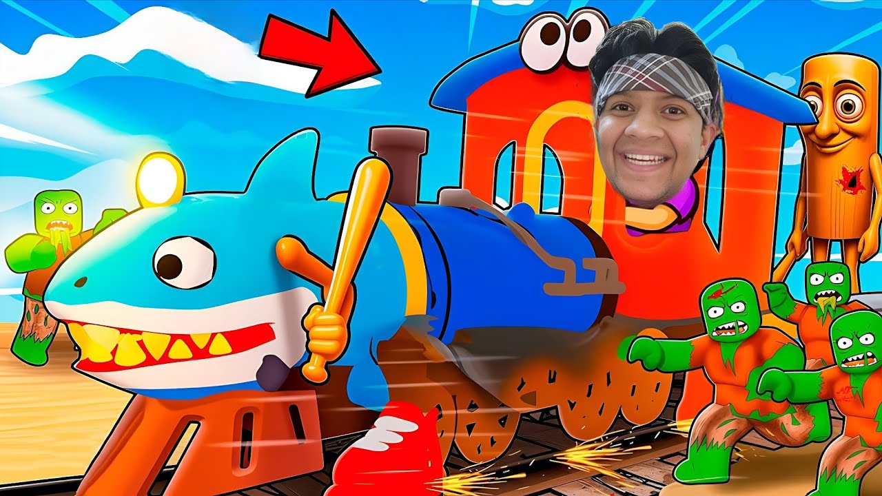 Can We Survive Brainrot Dead Rails in Roblox..