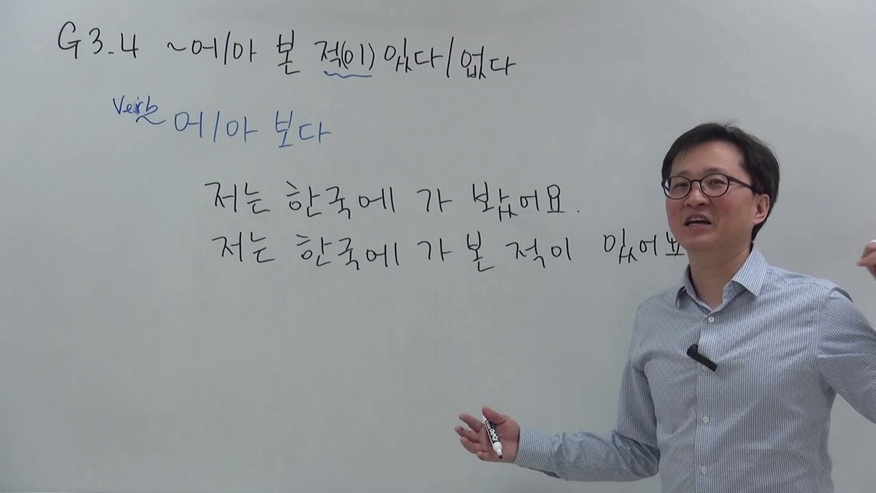 G3.4 ~어/아 본 적이 있다/없다 (Korean Grammar)