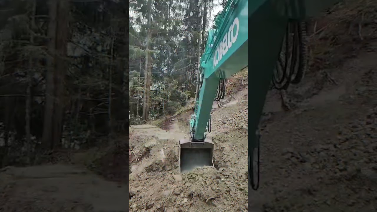 Aushub Projekte im Fr&uuml;hjahr #kobelco #aushub #erdbau