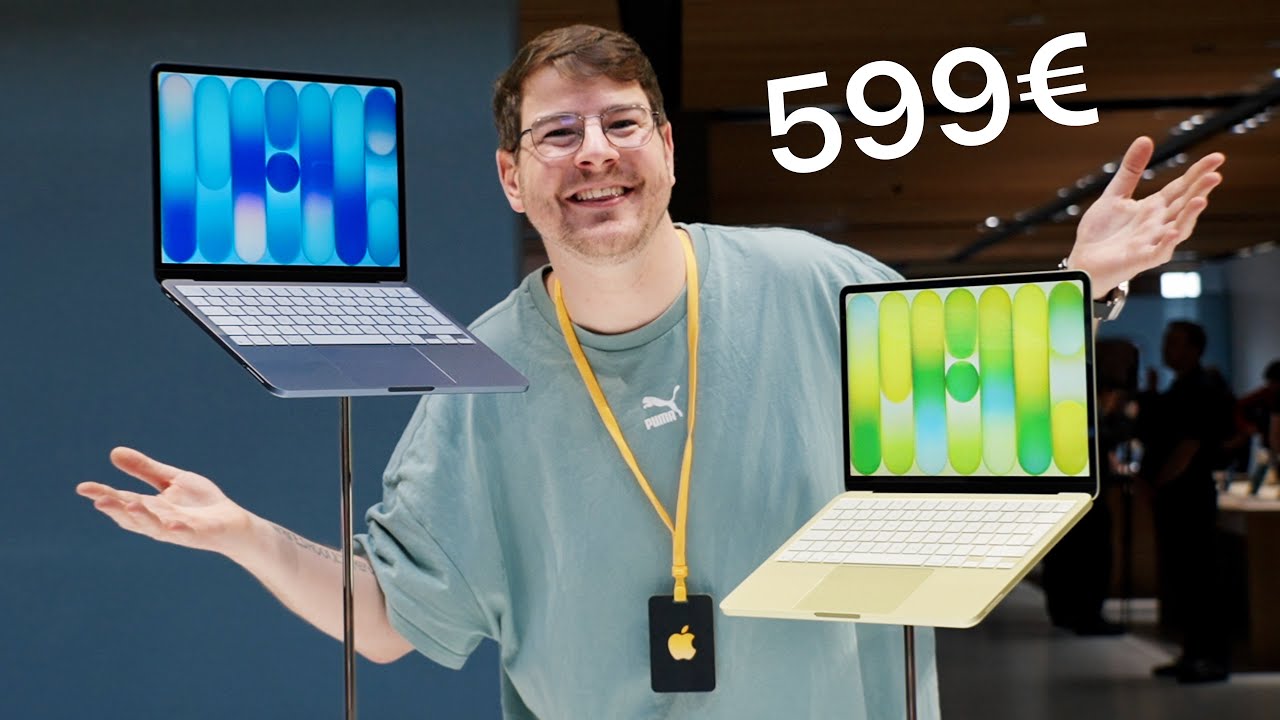 MacBook Neo, iPhone 17e & M5 Max ausprobiert - Apple ist hungrig!