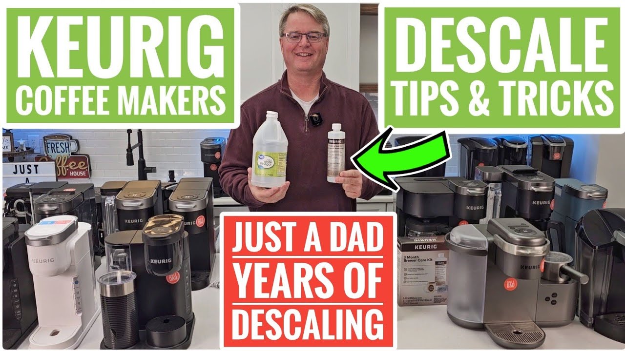 Tips & Tricks to Descaling Keurig Coffee Makers.   I Have Descaled Every Keurig!