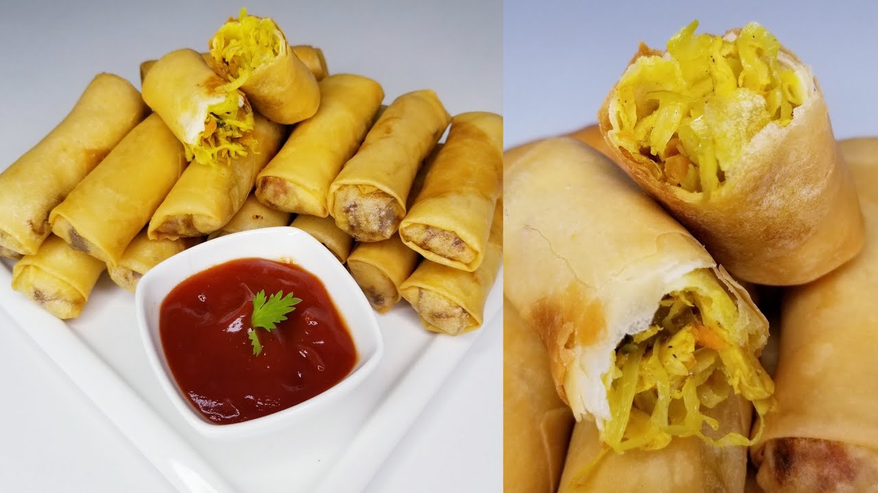 Jinsi ya Kutengeneza SPRING ROLLS Nyumbani | Mapishi ya ramadhan #8