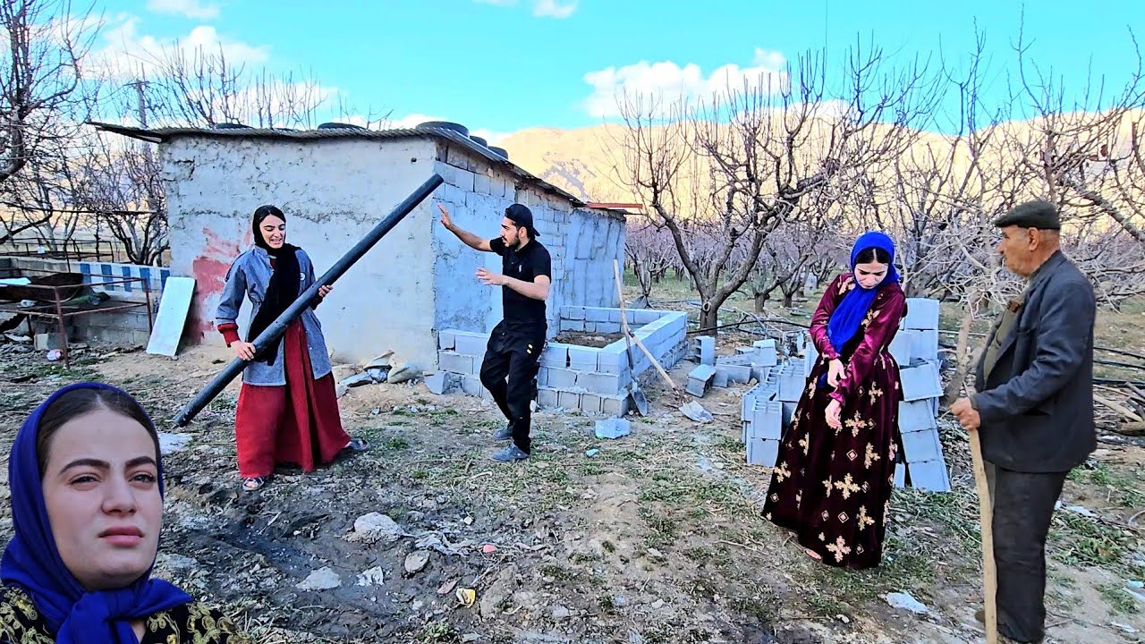 The husband attempt to remarry Zahra and the second wife opposition, nomadic life and building a hut