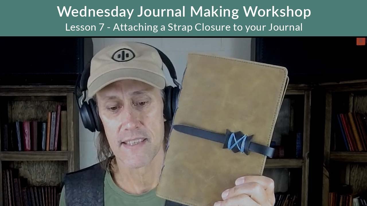 Lesson 7 - Putting a Strap Closure on your Journal
