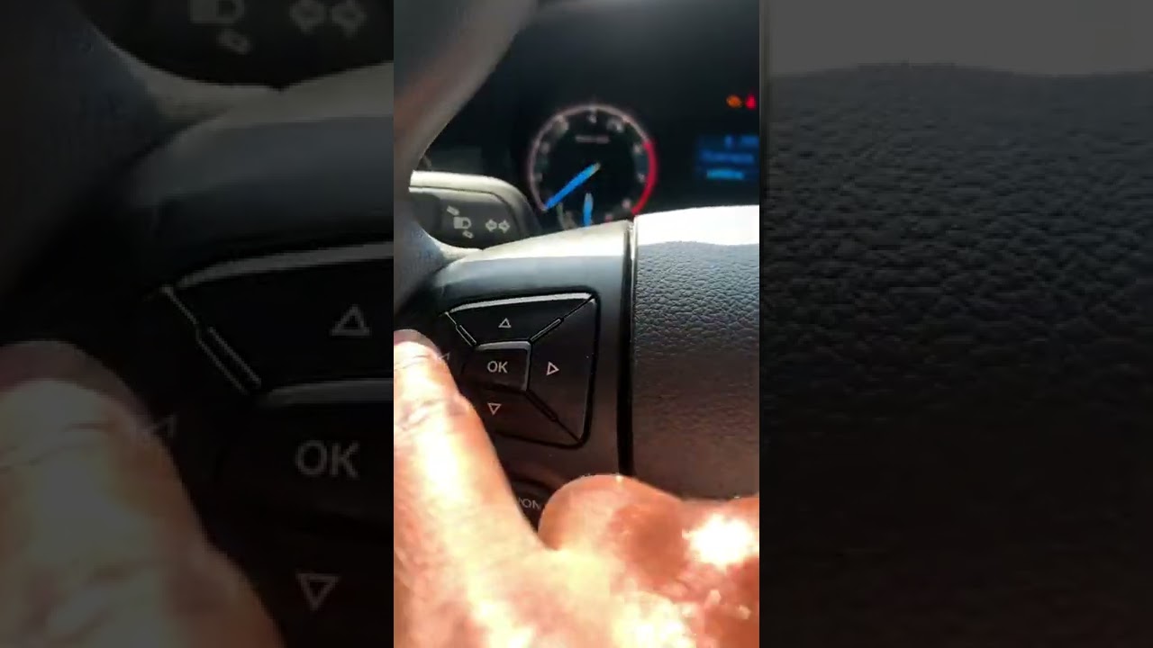 2021 Ford Ranger Maintenance Reset