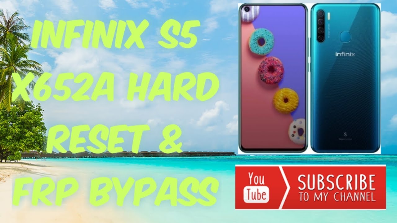 INFINIX S5 X652A HARD RESET & FRP BYPASS ANDROID 9.0