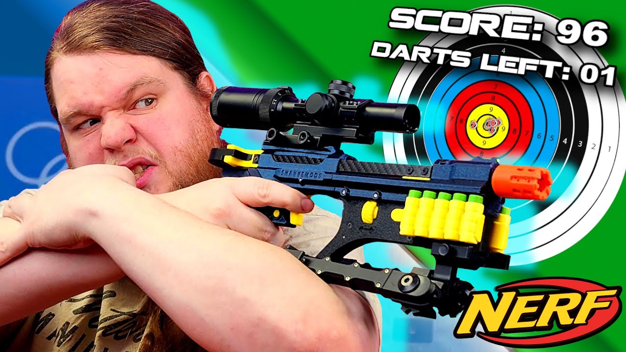 The MOST Accurate NERF Blaster🎯(Olympics Style)