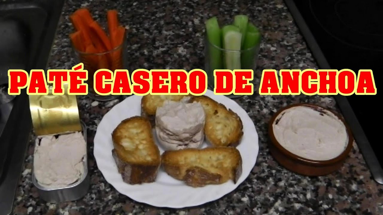 PATÉ CASERO DE ANCHOA