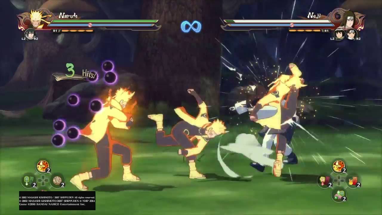Naruto Storm 4 all normal combos