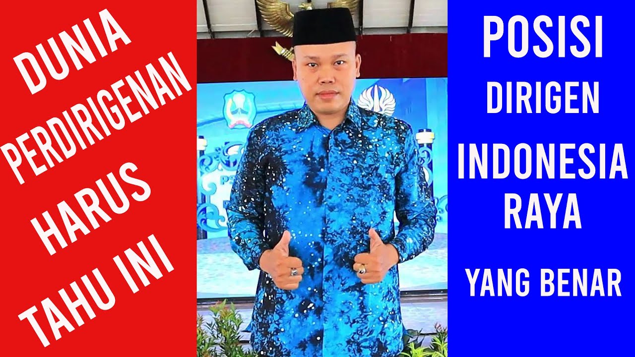 Posisi Yang Benar Saat Mendirigen #dirigenpakipin #pakipindirigen #tutorialindonesiaraya