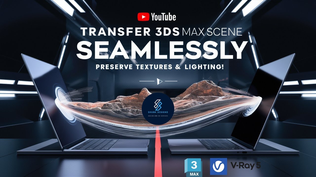 How to Transfer a 3ds Max Scene File with V-Ray Lighting and Texturing Between Systems #vray #3d