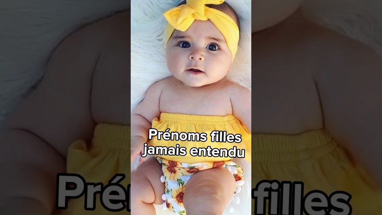PR&Eacute;NOMS FILLES JAMAIS ENTENDU