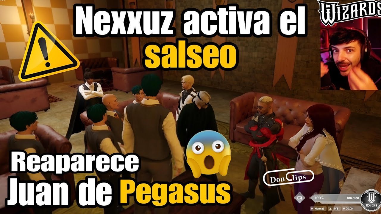 Nexxuz ACTIVA el SALSEO en WIZARDS RP, Reaparece JUAN de PEGASUS 😱