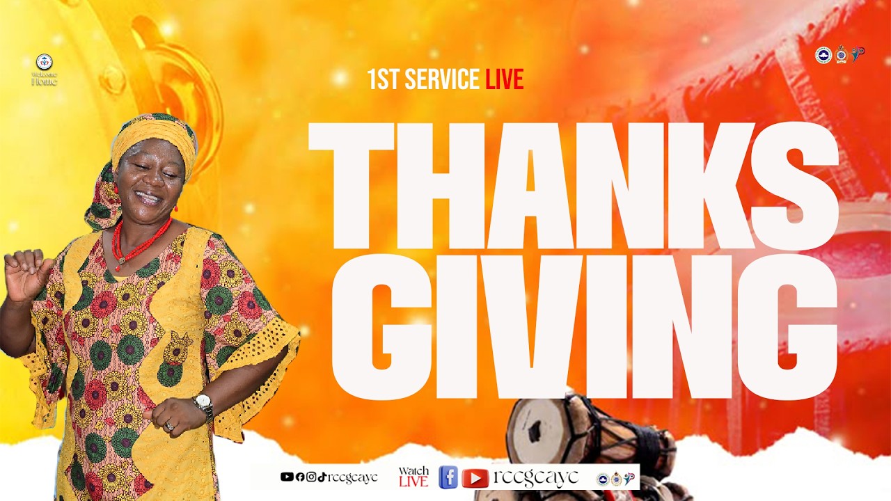 GOODWOMEN THANKSGIVING SERVICE || 1ST SERVICE LIVE || THANKSGIVING || SUNDAY, 22ND FEBRUARY, 2026