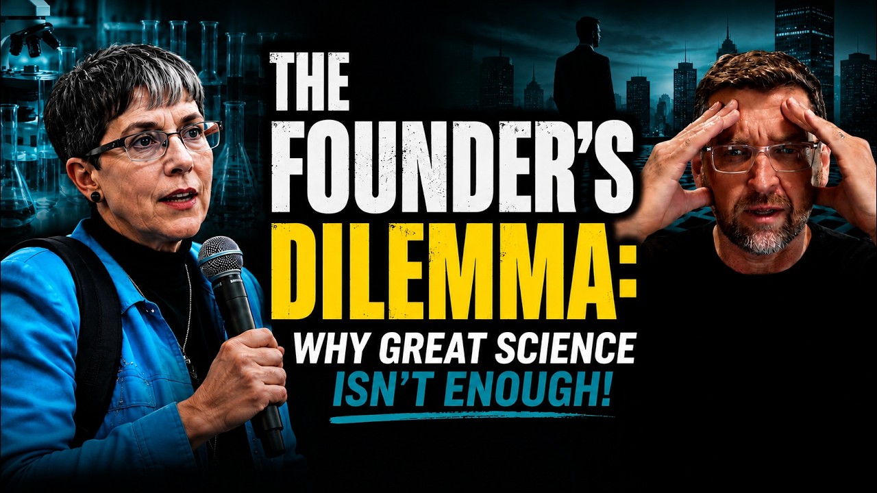 The Founder's Dilemma: Why Great Science Isn't Enough!