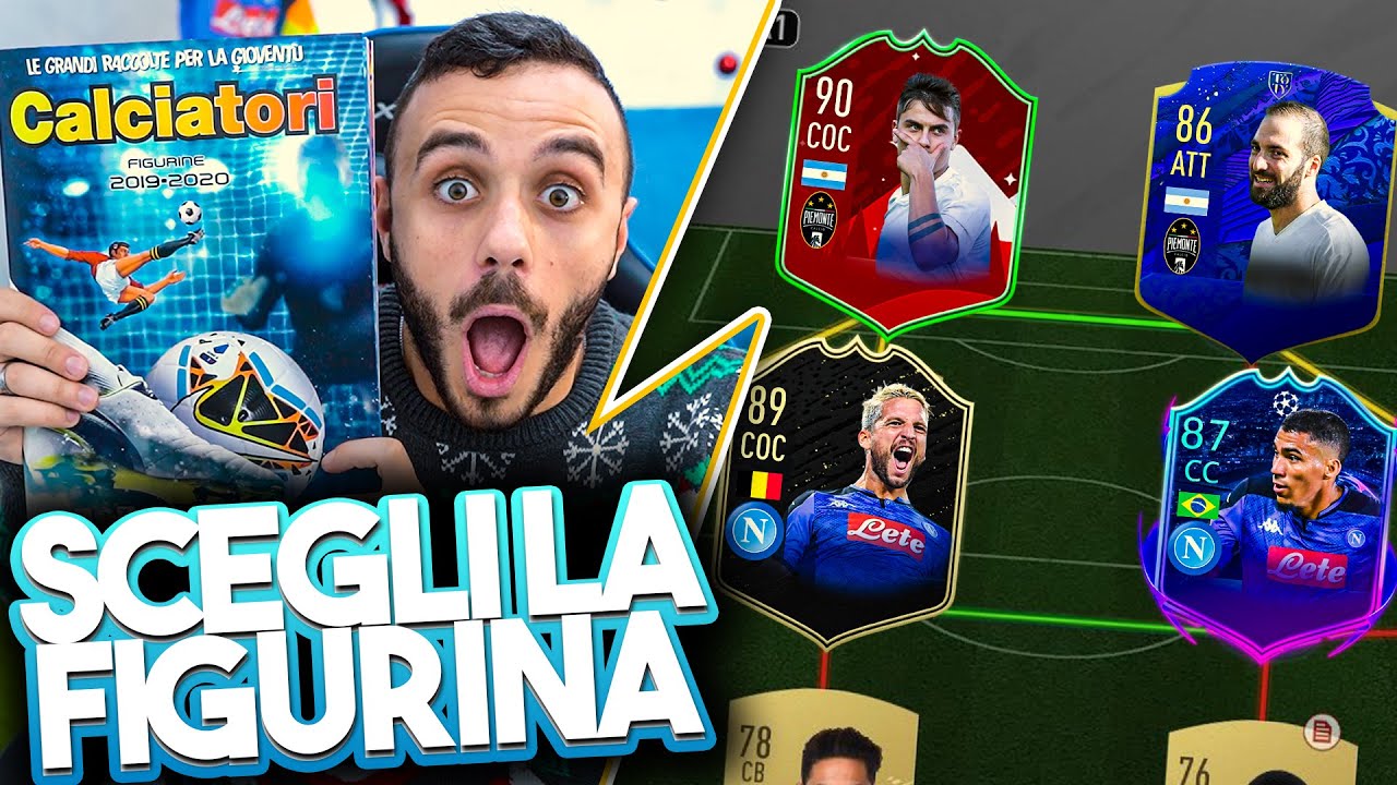 😍SQUADRA FORTISSIMA!!! SCEGLI LA FIGURINA su FIFA 20!