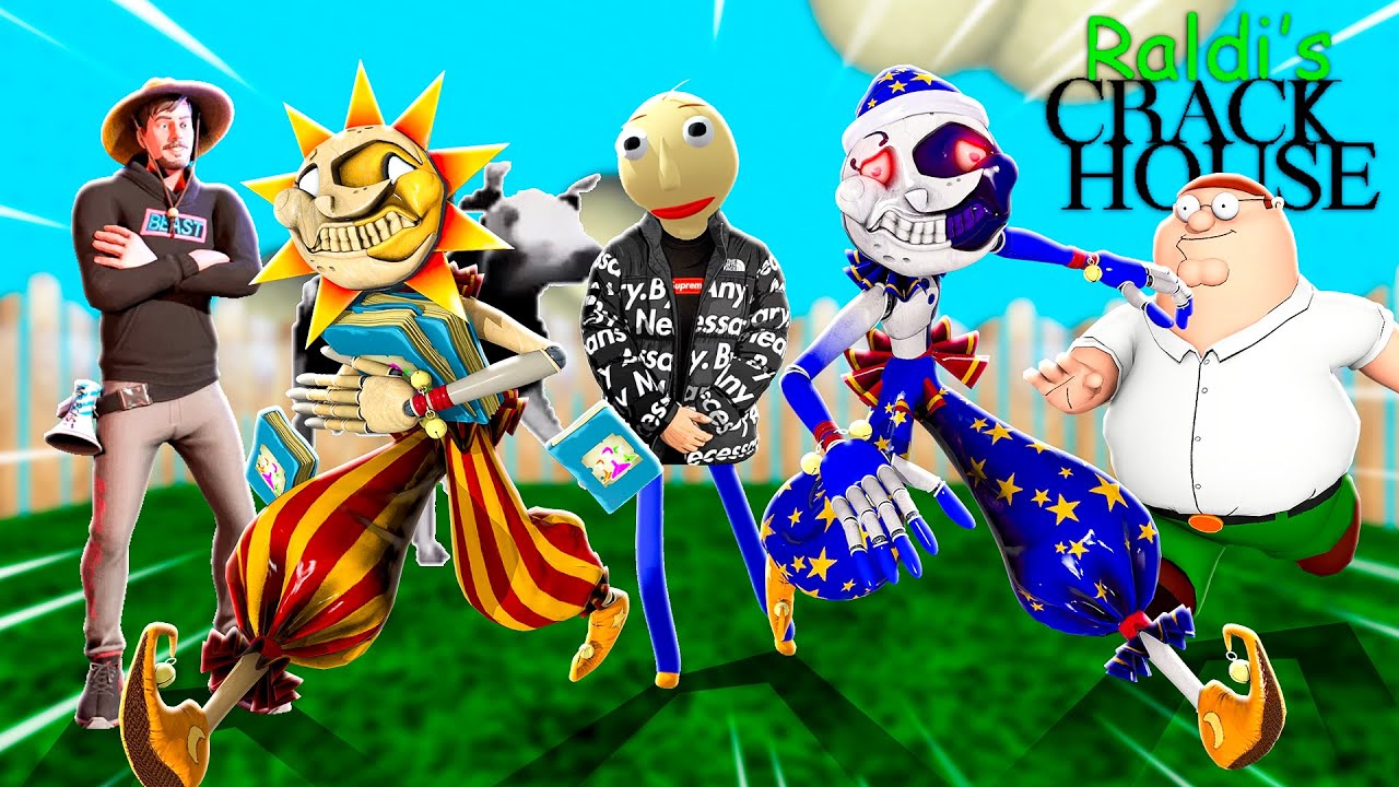 Sun and Moon TRAPPED in Raldi's Crackhouse