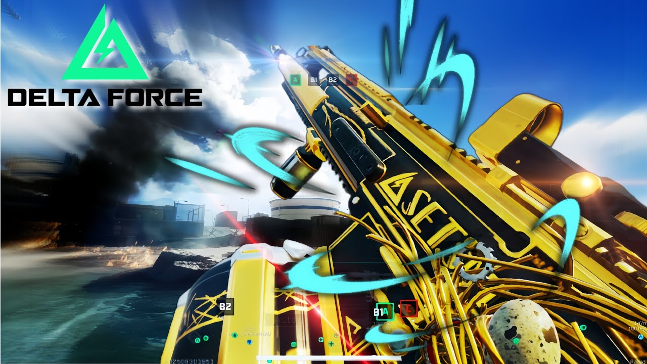 DELTA FORCE MOBILE BEST SCAR-H BUILD GAMEPLAY
