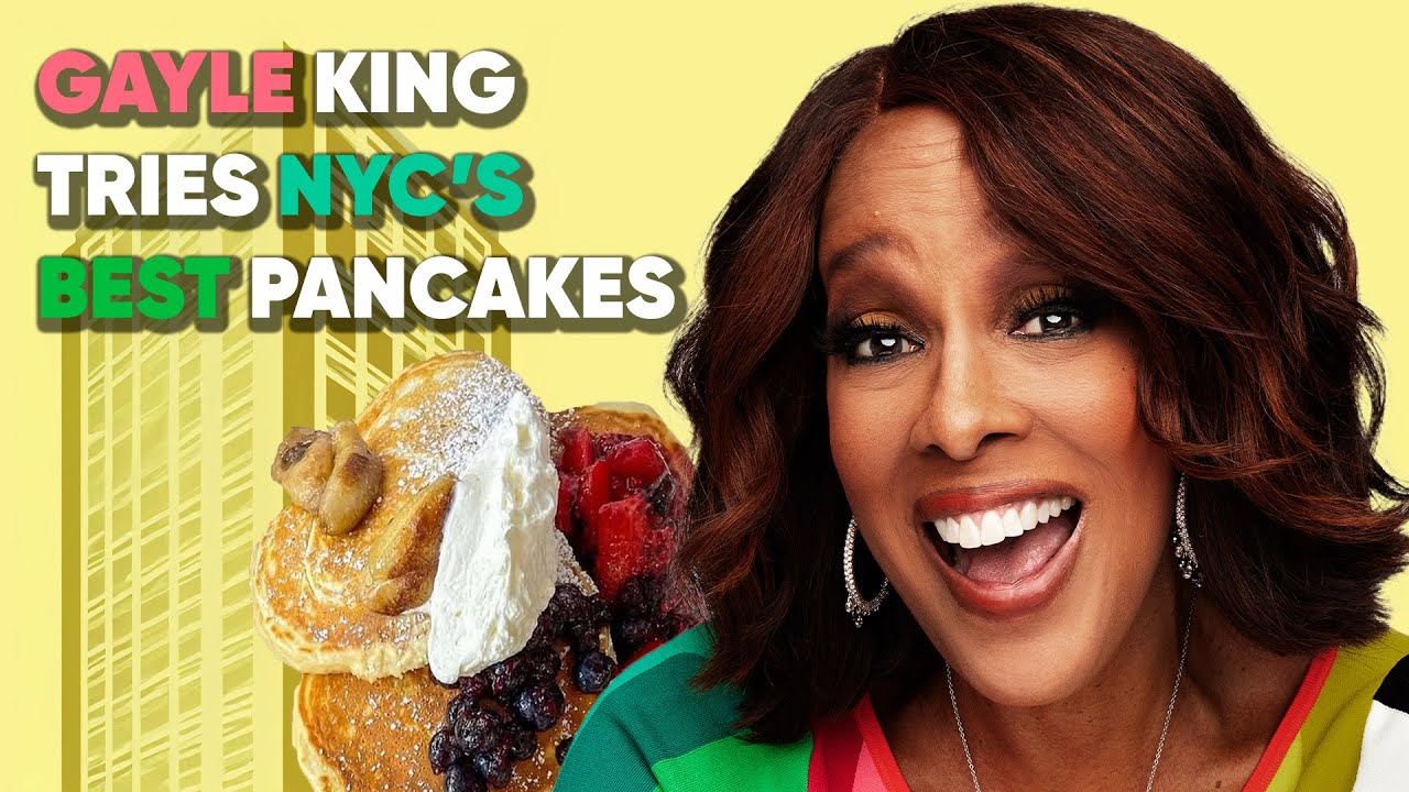 Gayle King Tries NYC's Best Pancakes