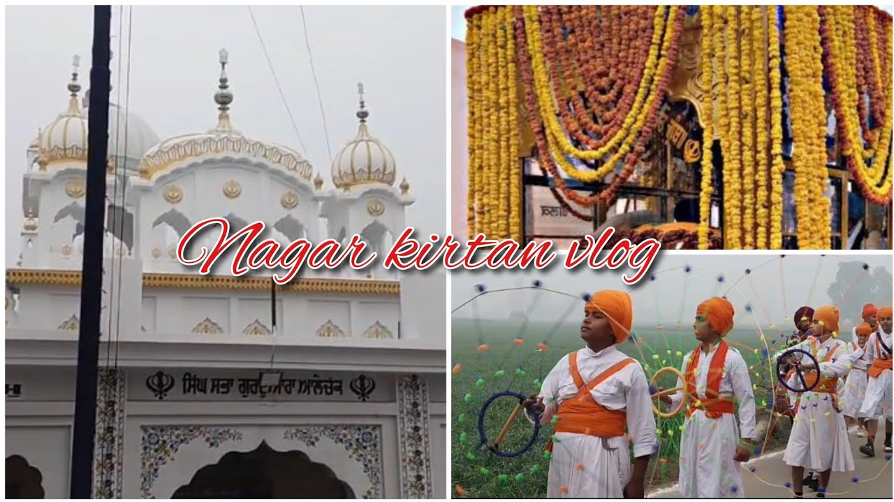Chaar sahibzaade and mata gujri ji nagar kirtan vlog 🙏🏻❤️|| #28thvlog Mehak mehra vlogs (MM) vlogs 