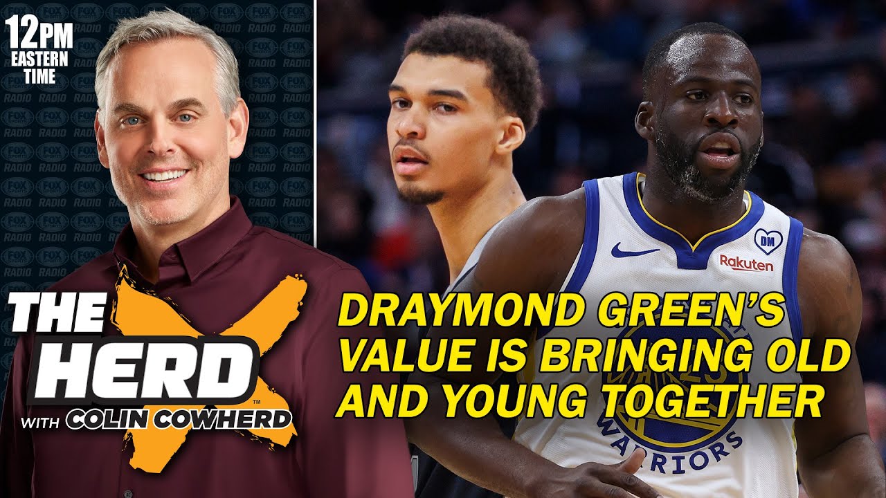 Draymond Green Elevates Young Players & Wemby is the Future of the NBA | THE HERD