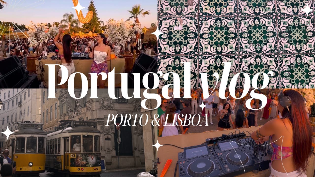 MI PRIMER VIAJE PAGADO COMO DJ🥹🇵🇹🩷 Travel vlog