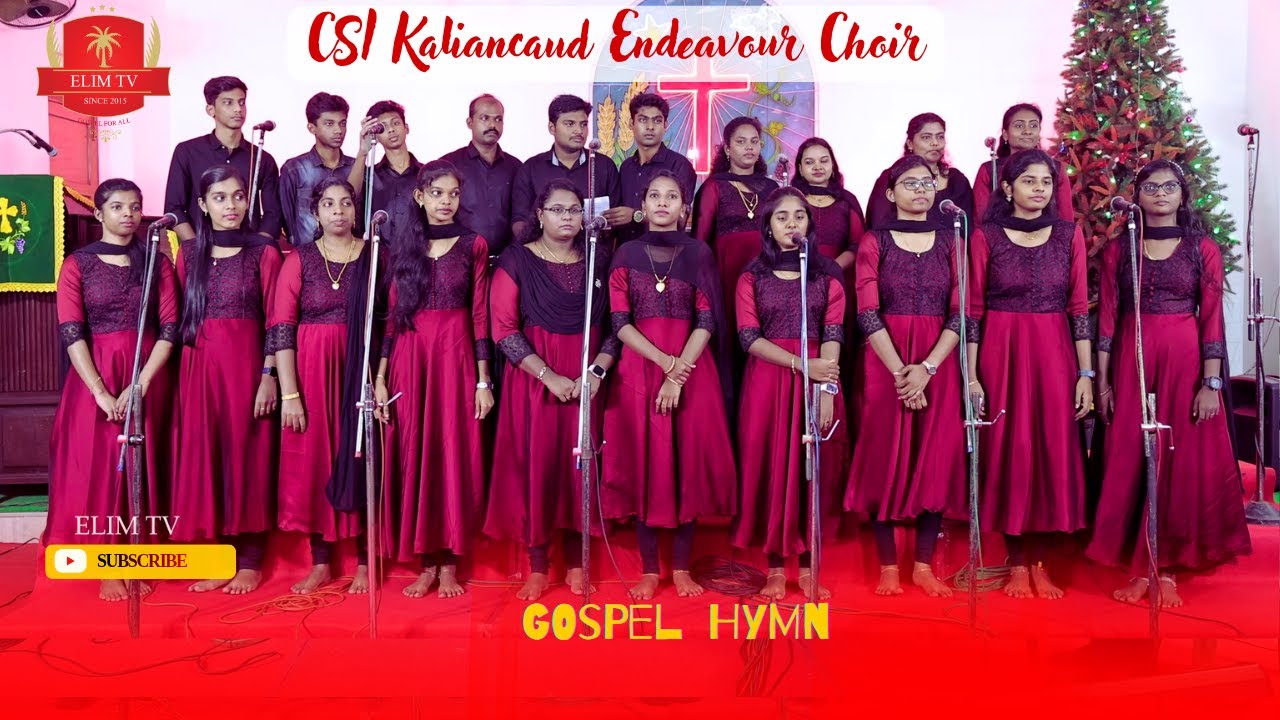 CSI Kaliancaud Endeavour Choir | Christmas HYMN | Bino Joseph | C.S.I Pallivilai